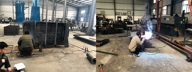 830直線振動(dòng)篩生產(chǎn)中